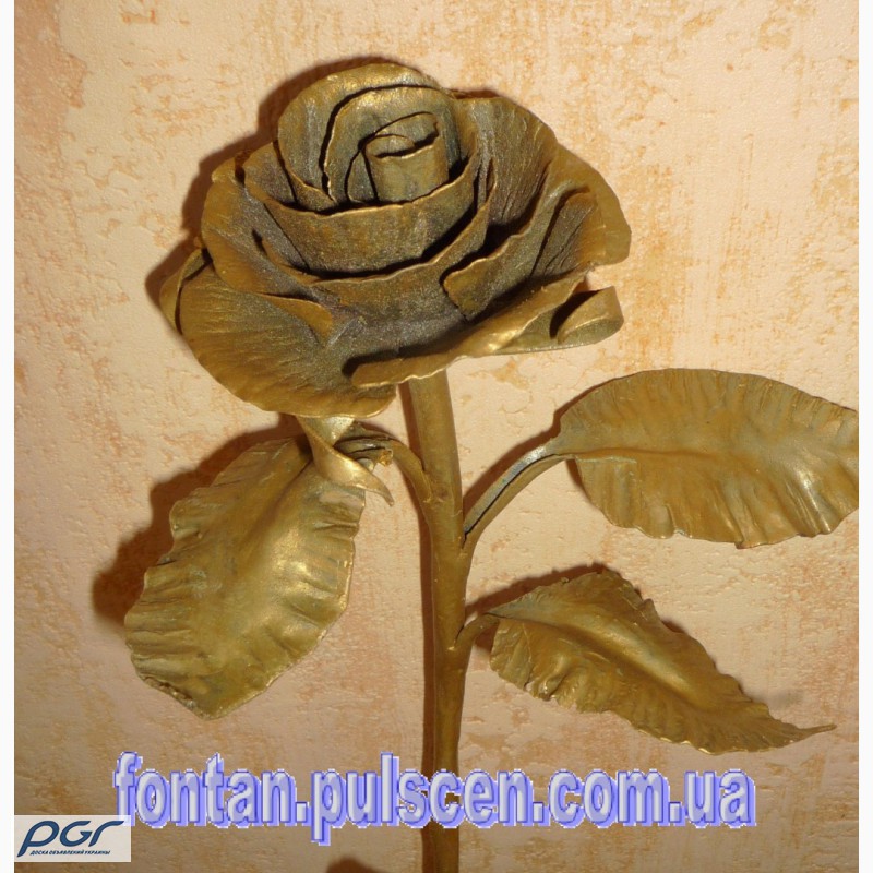 Фото 9. Кованые розы сувенир подарок для девушки в Новый год 8 марта Кованая роза кована троянда