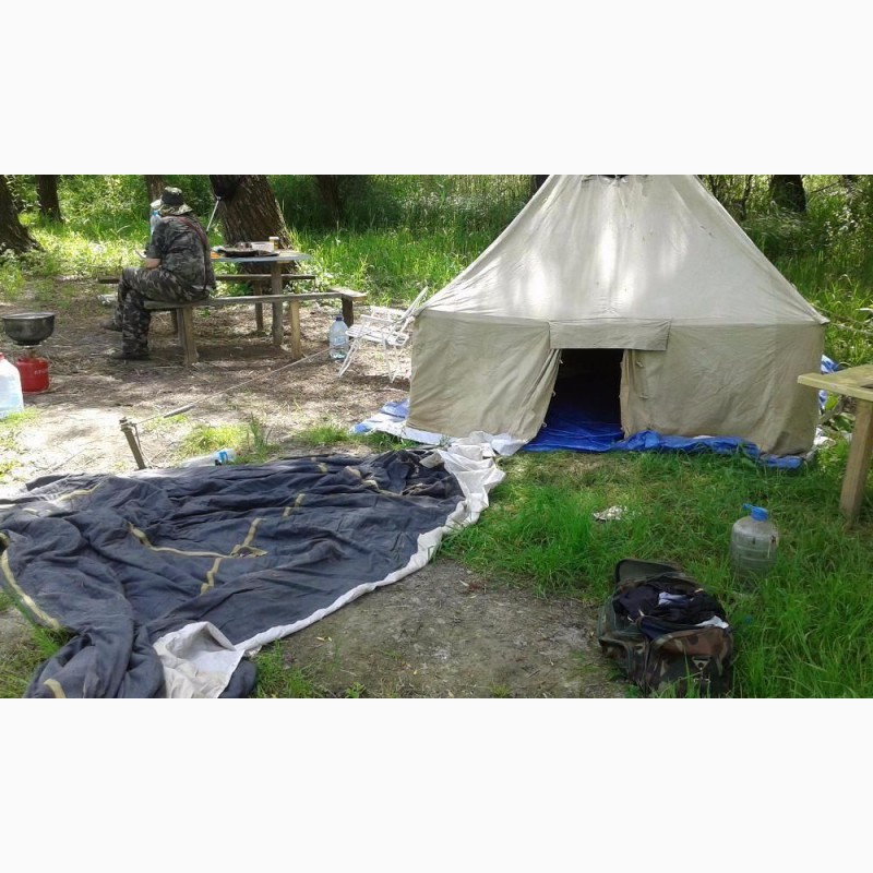 Фото 12. Палатка лагерная для отдыха