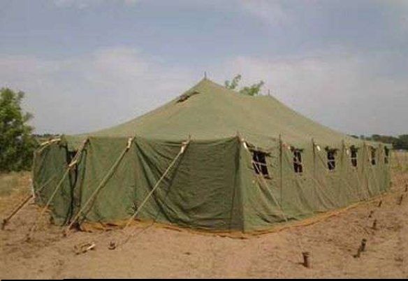 Фото 14. Палатка военная для применения в строительстве и для других целей