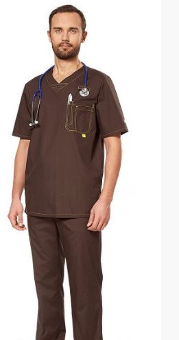 Медицинский мужской костюм Аура