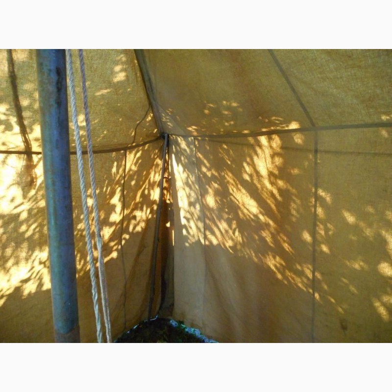 Фото 3. Брезентовая палатка различных размеров и применения в сельском хозяйстве