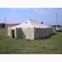 Брезентовая палатка различных размеров и применения в сельском хозяйстве