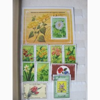 Продам марки: флора, фауна