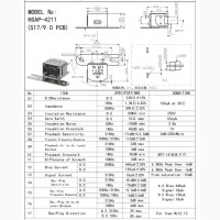 Головка для кассетного магнитофона HSAP 4211 Stereo