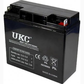 Акумуляторна батарея UKC 12v 18А 12 В 18А