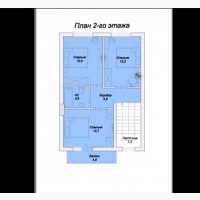 Таунхаус 120м. в Червоном Хуторе, без комиссии, дом по цене квартиры