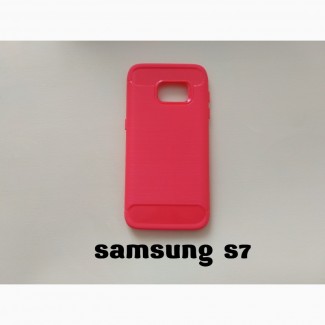 Чехол Бампер Samsung S7 Красный