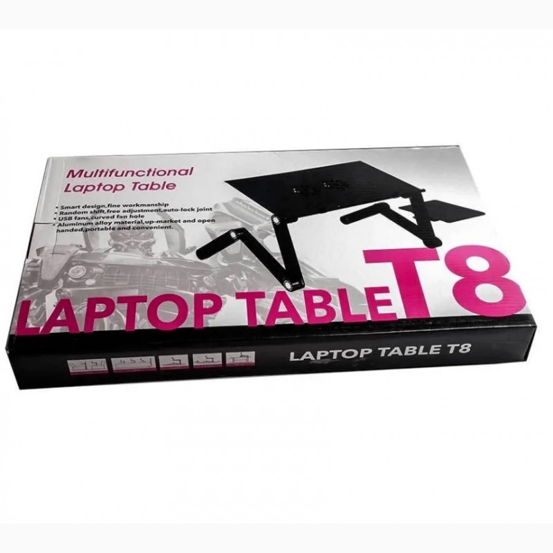 Фото 6. Стол для ноутбука Laptop table T8 с кулером