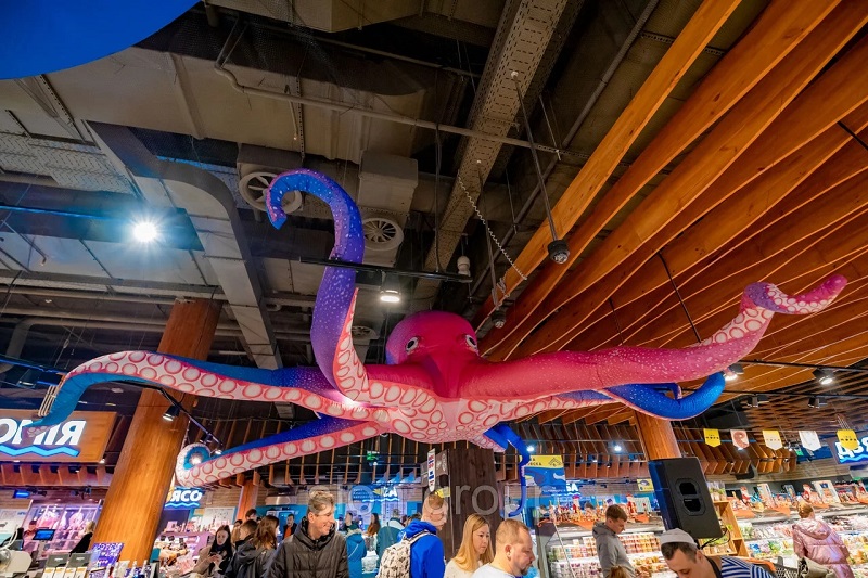 Фото 2. Надувной рекламный осьминог Inflatable octopus, Advertising Inflatable octopus